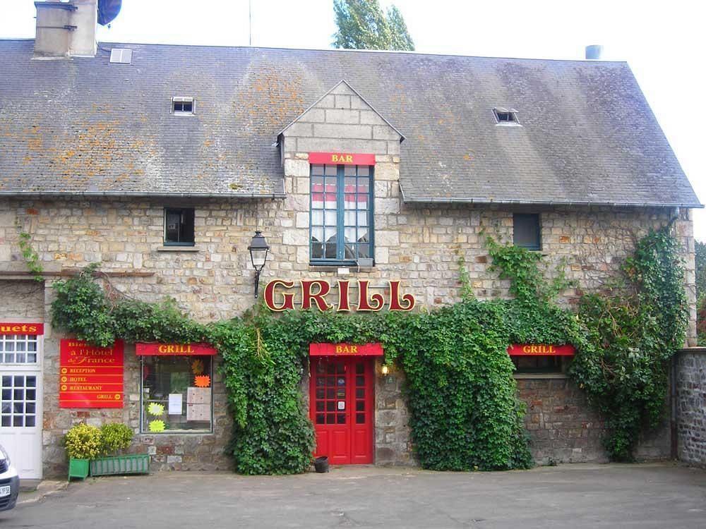 Hotel De France Pontorson Exterior foto